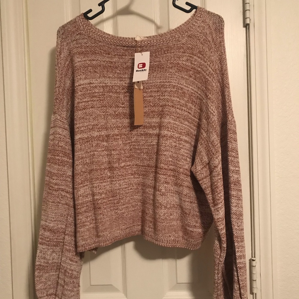 Long Sleeve Crop Sweater